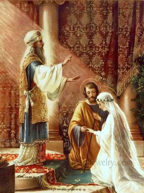 Matthew tells us that when "<b>Mary</b> had been betrothed to <b>Joseph</b>, before they came together she was found to be with child of the Holy Spirit; and her husband. . Mary and joseph arranged marriage